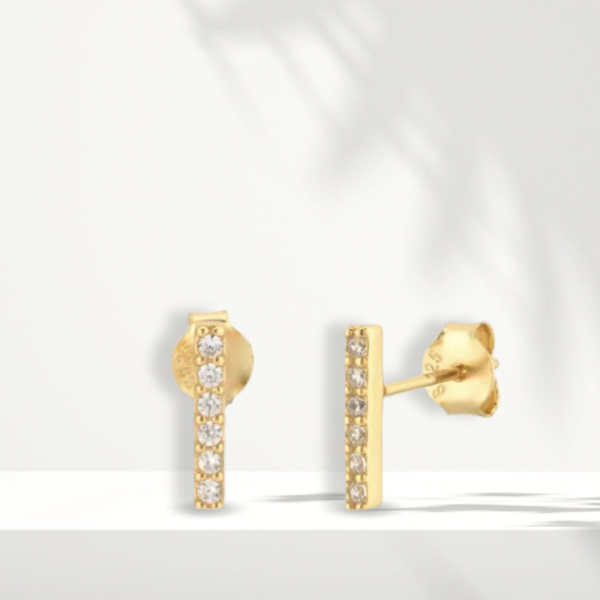 Orecchini placcati in oro