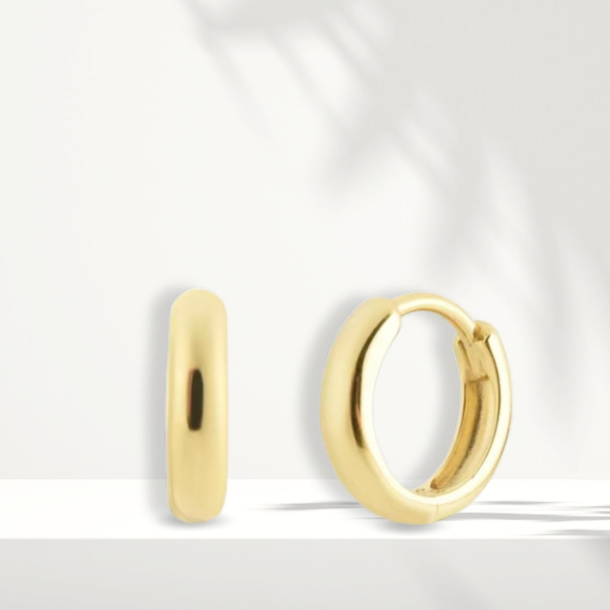 Orecchini placcati in oro