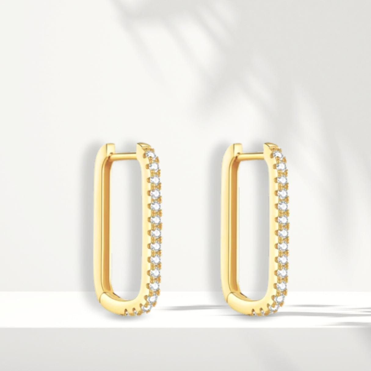 Orecchini placcati in oro