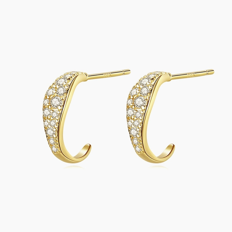 Orecchini placcati in oro