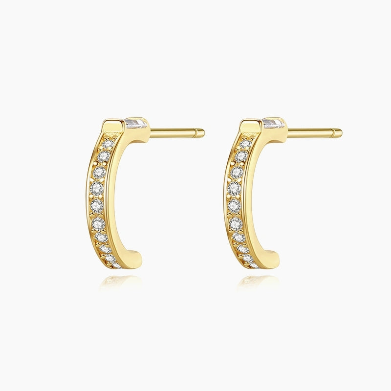 Orecchini placcati in oro