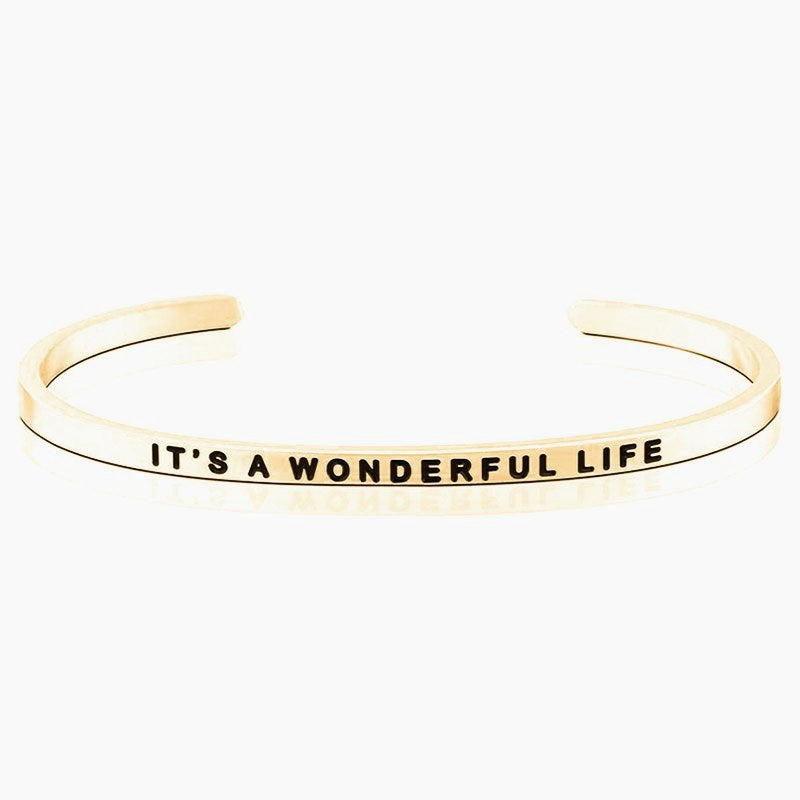 Armband mit Botschaft