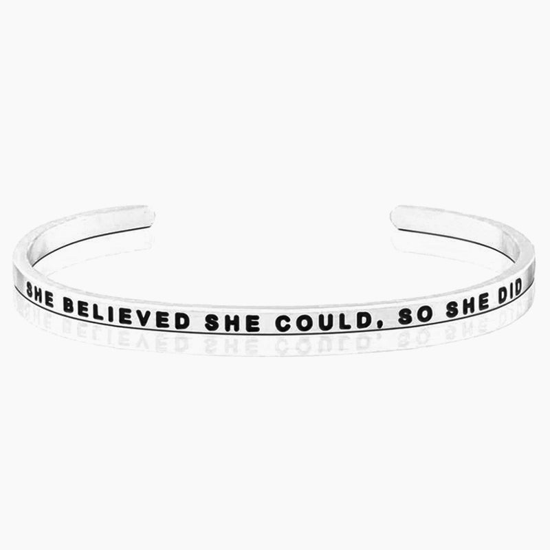 Armband mit Botschaft