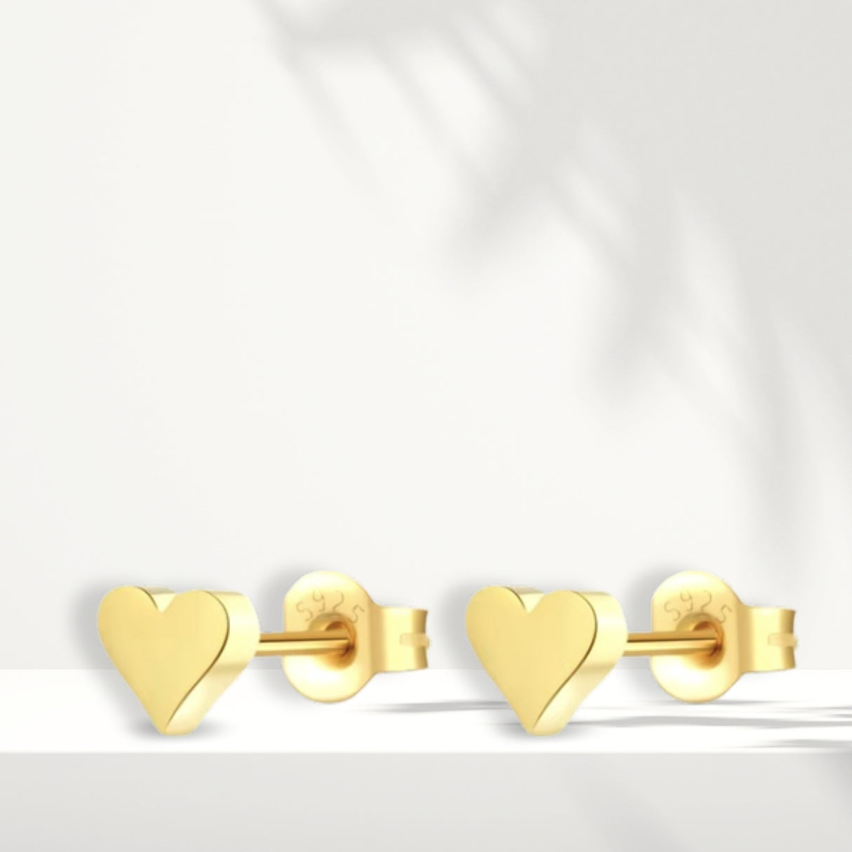 Orecchini placcati in oro