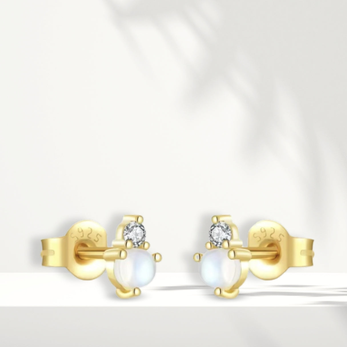 Orecchini placcati in oro