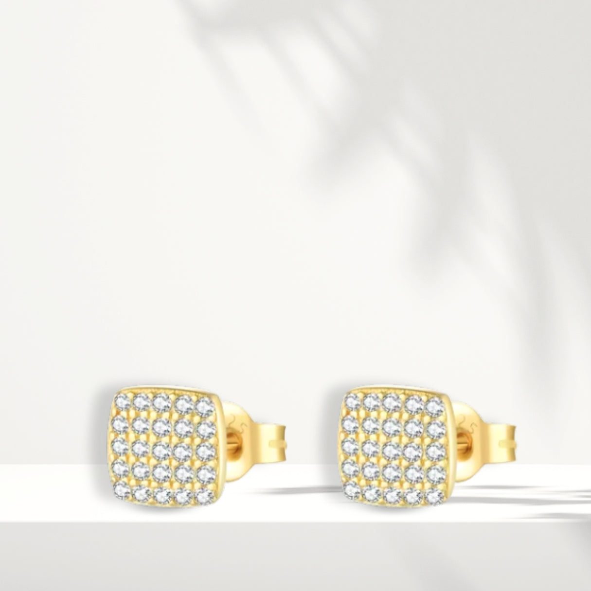 Orecchini placcati in oro