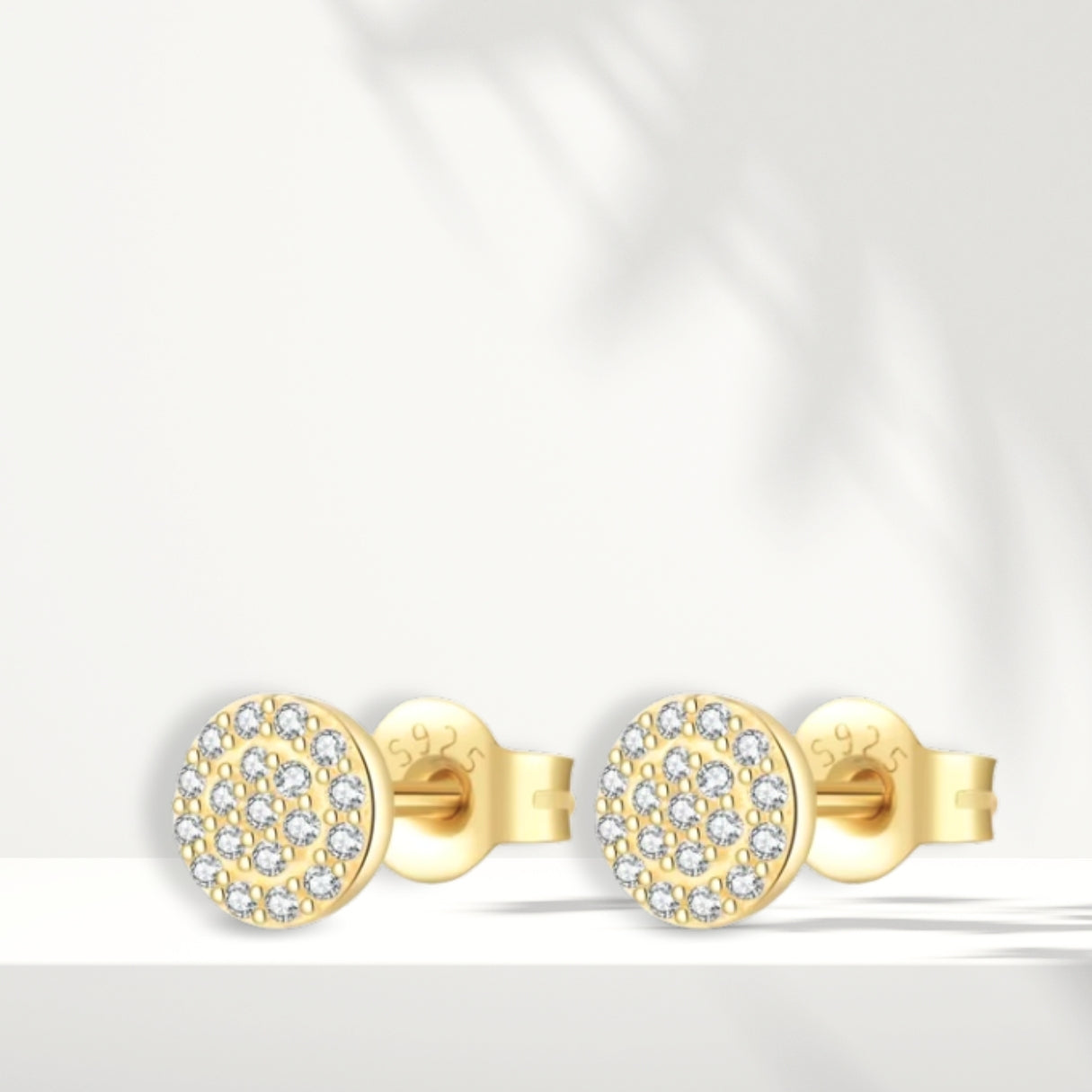 Orecchini placcati in oro