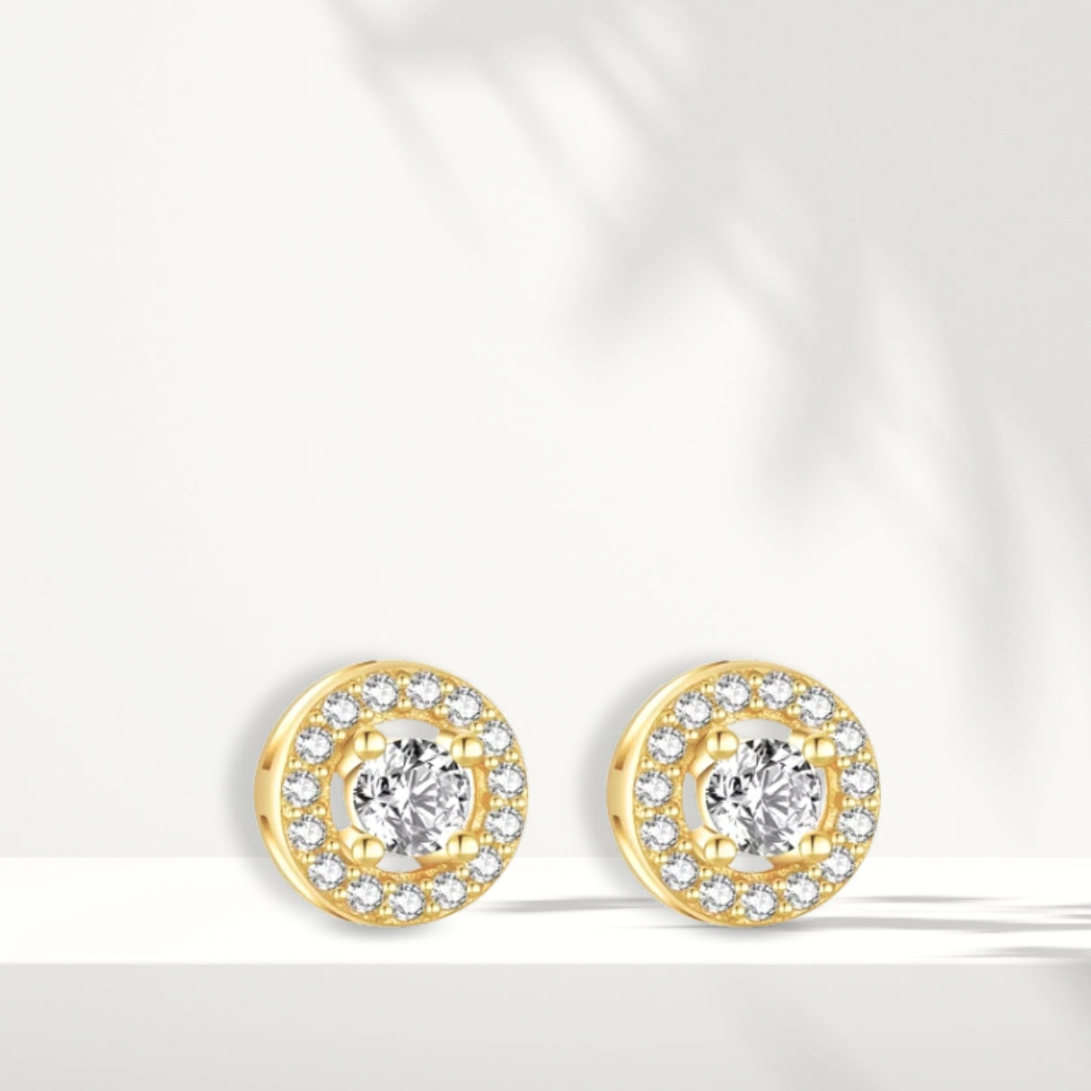 Orecchini placcati in oro