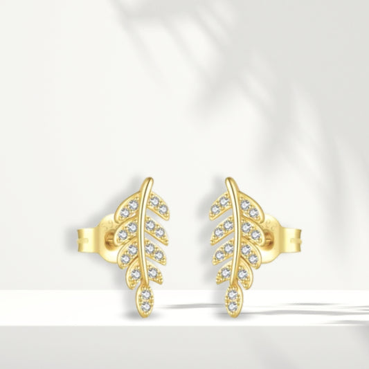 Orecchini in argento bianco