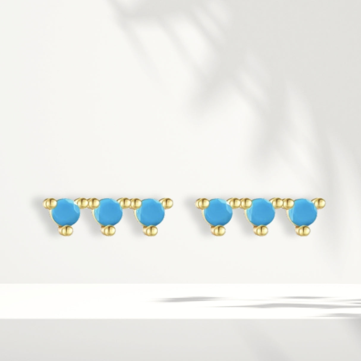 Orecchini in argento bianco