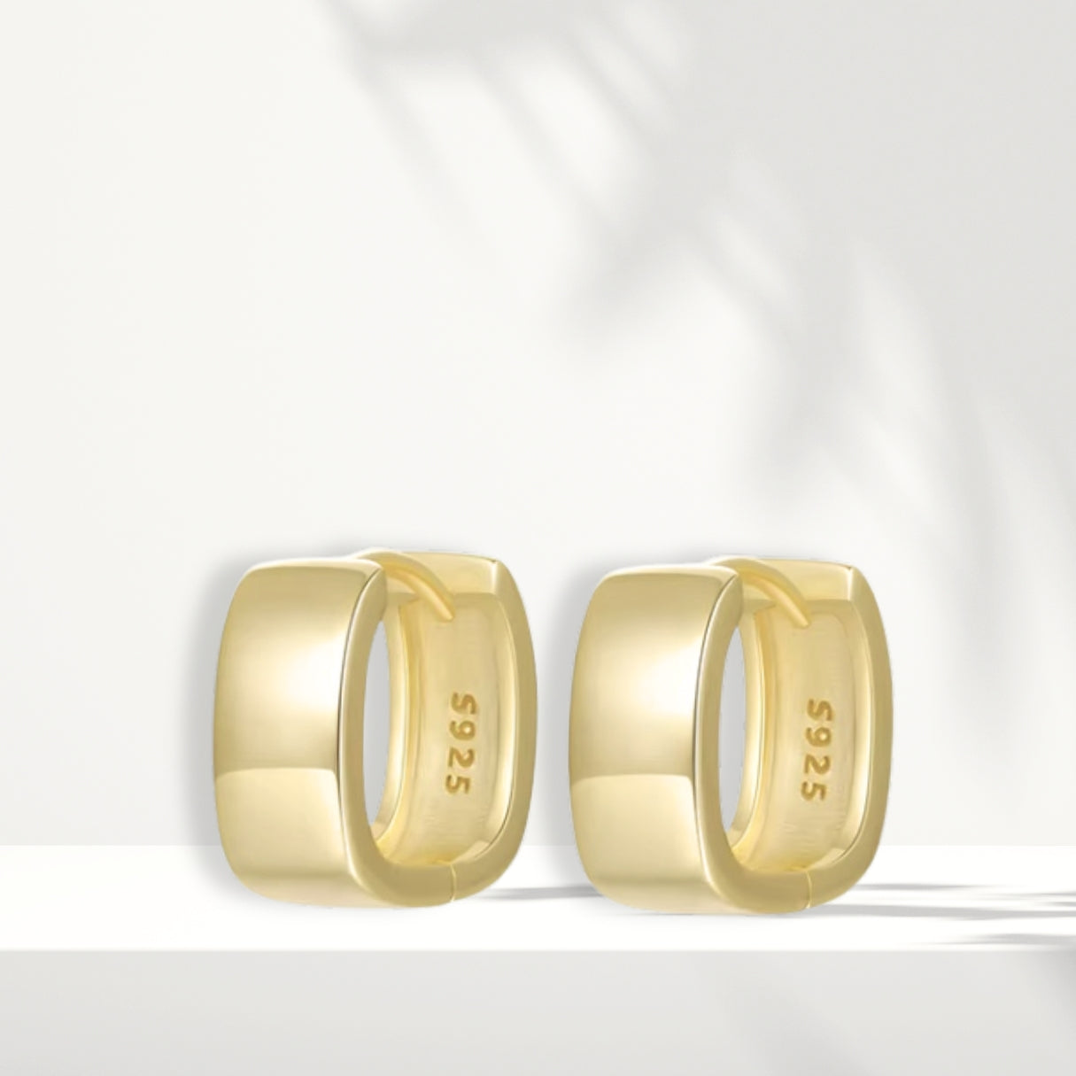 Orecchini placcati in oro