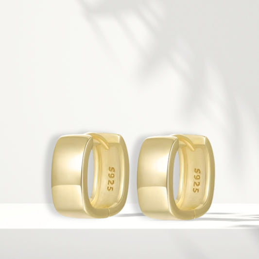 Orecchini placcati in oro