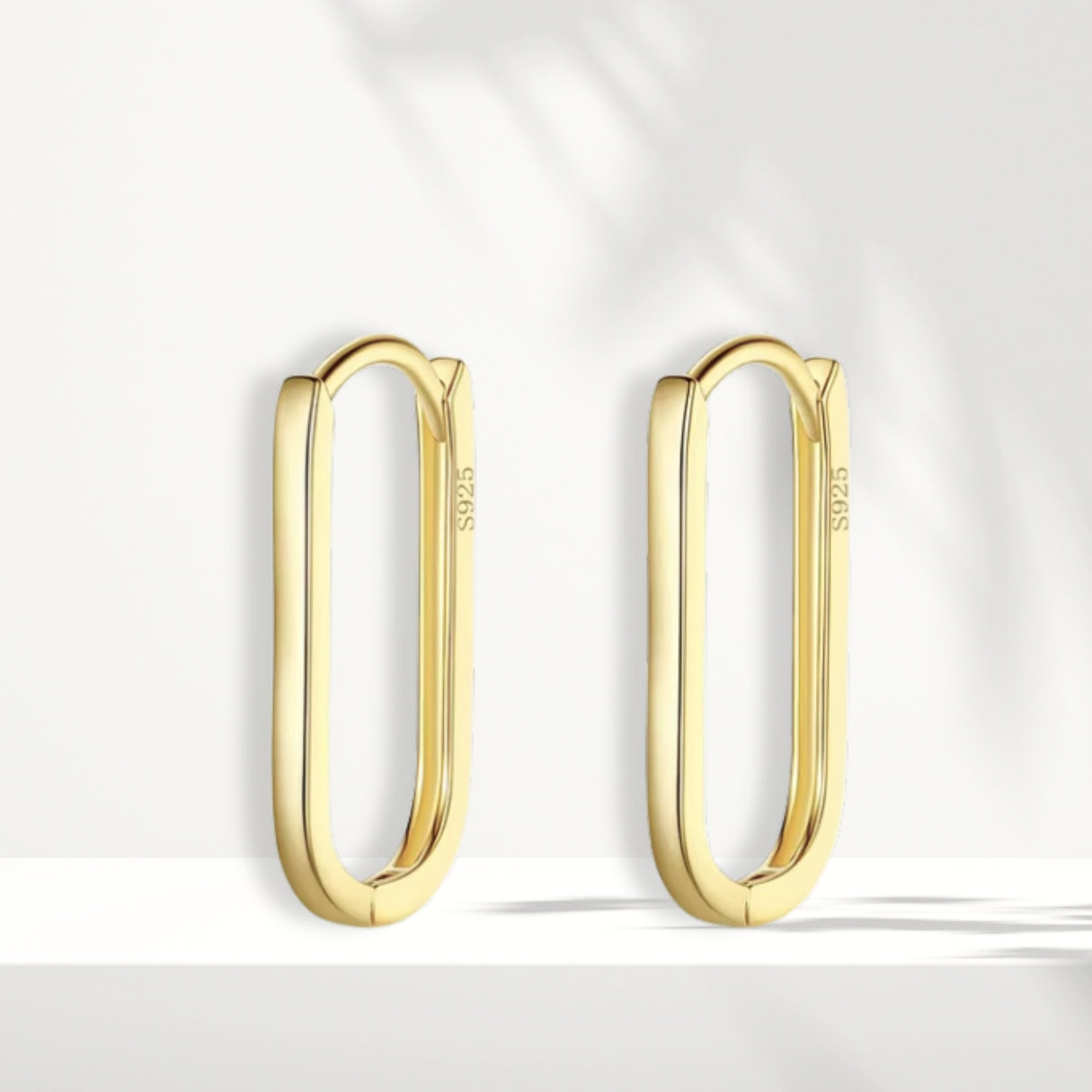 Orecchini placcati in oro