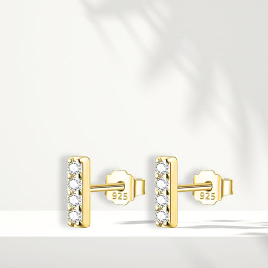 Orecchini placcati in oro