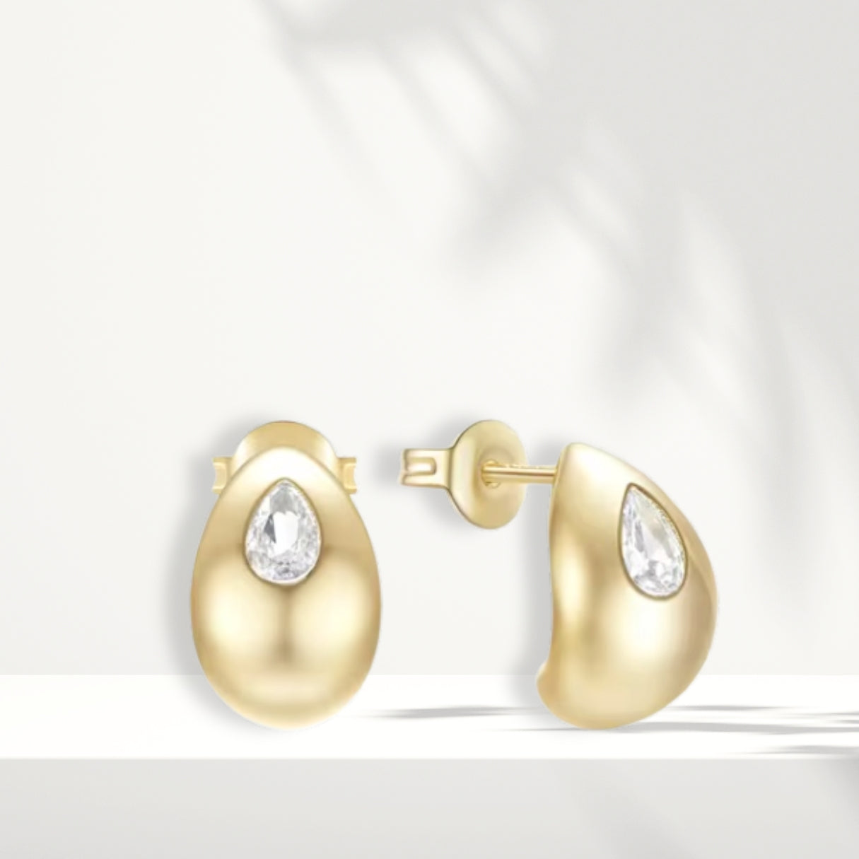 Orecchini placcati in oro