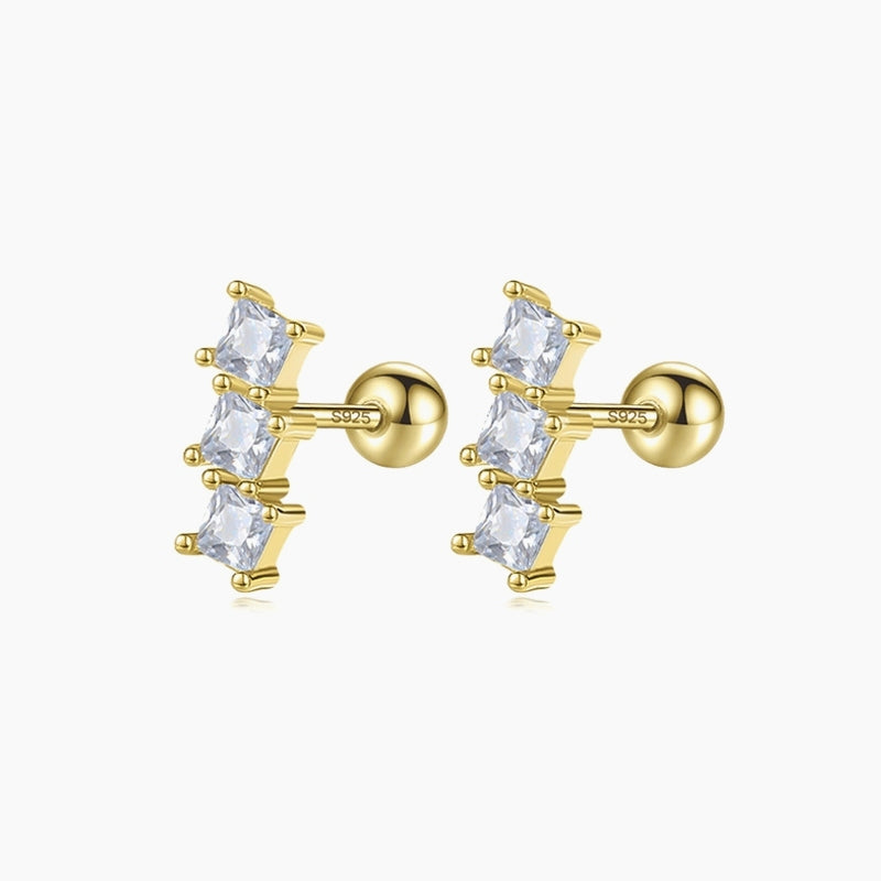 Orecchini placcati in oro