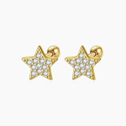 Orecchini placcati in oro