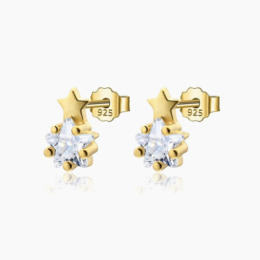 Orecchini placcati in oro