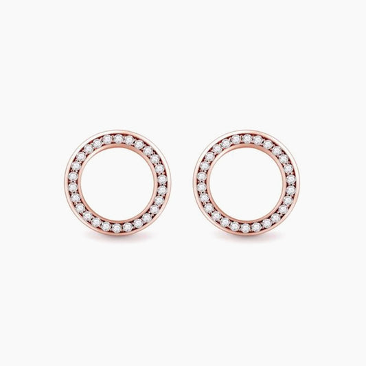 Rose Gold Plated Earrings
