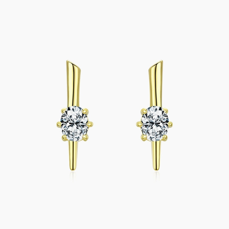 Orecchini placcati in oro