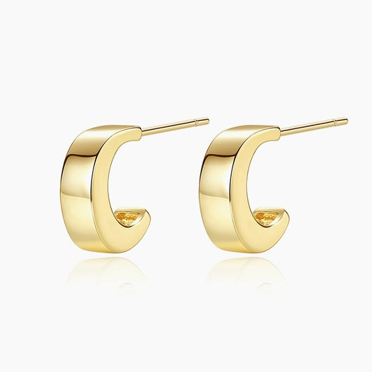 Orecchini placcati in oro