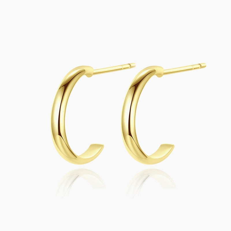 Orecchini placcati in oro