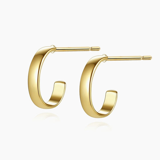 Orecchini placcati in oro