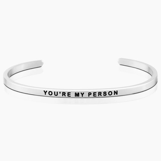 Armband mit Botschaft