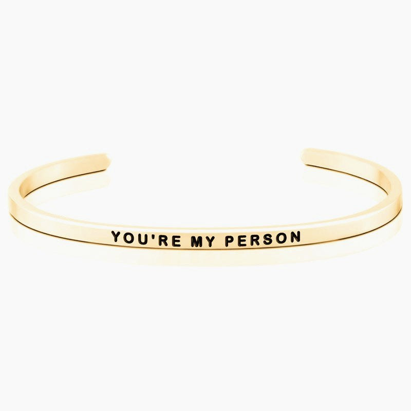 Armband mit Botschaft