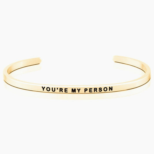 Armband mit Botschaft